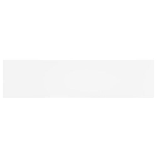 Рафтове за етажерка, 4 бр, бели, 40x10x1,5 см, инженерно дърво