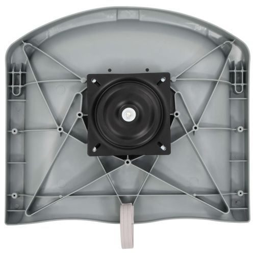 Сгъваема седалка за лодка от 2 части, сива