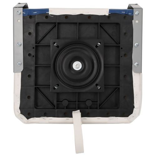 Сгъваеми седалки за лодка 1 комплект със синьо-бяла възглавница