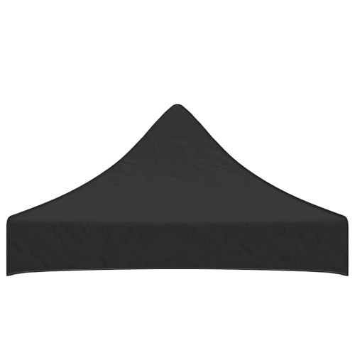 Покривало за парти шатра, 2x2 м, черно, 270 г/м²