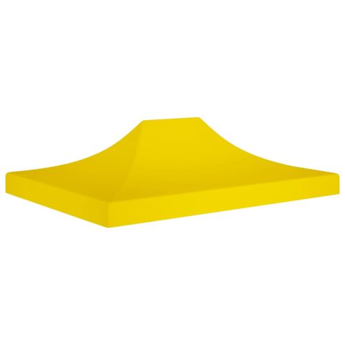 315374 Party Tent Roof 4,5x3 m Yellow 270 g/m²