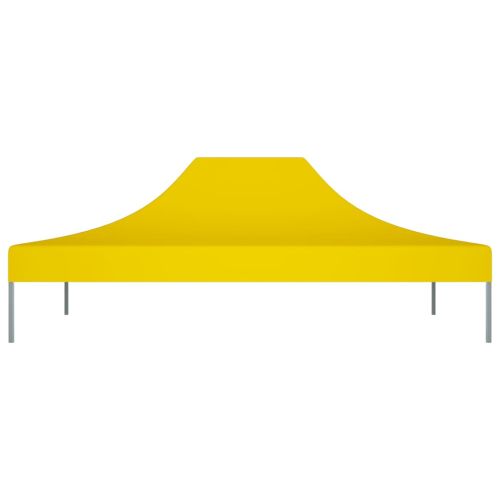 315374 Party Tent Roof 4,5x3 m Yellow 270 g/m²