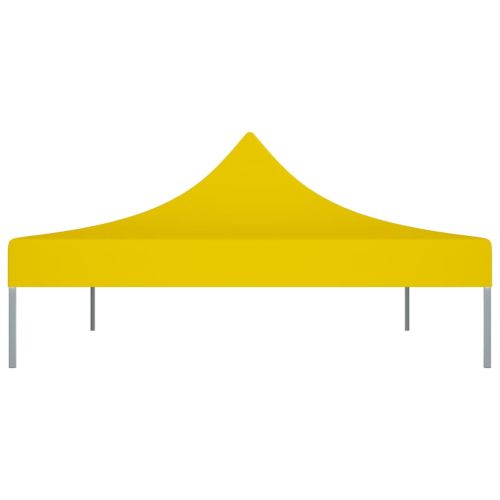 315374 Party Tent Roof 4,5x3 m Yellow 270 g/m²