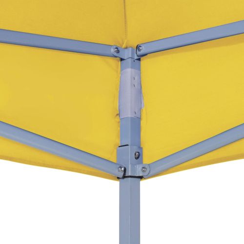 315374 Party Tent Roof 4,5x3 m Yellow 270 g/m²