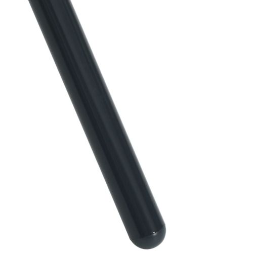 Градински столове, 5 части, антрацит, прахово боядисана стомана