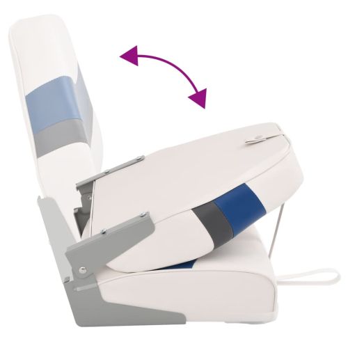 Сгъваеми седалки за лодка от 4 части, висока облегалка