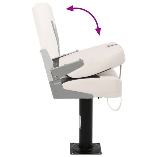 Седалка за лодка със стойка въртяща се на 360°