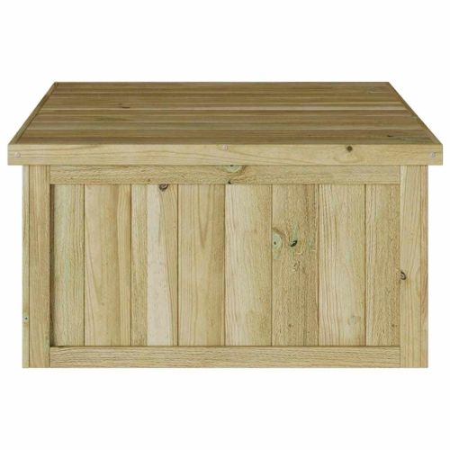 Гараж за косачка за трева Кафяво 73.5 x 81.5 x 38.5 см