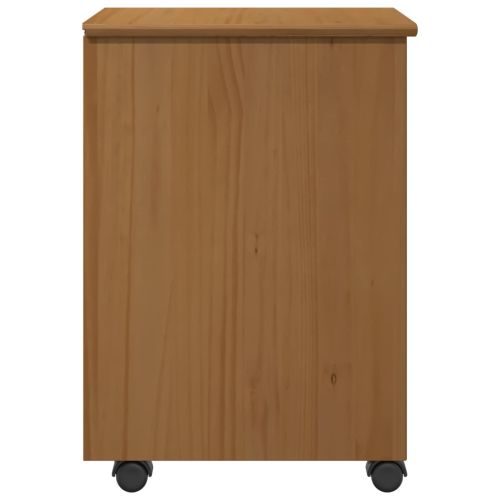 Плъзгащ кабинет с колело MOSS Кехлибарен 34 x 39 x 56 см