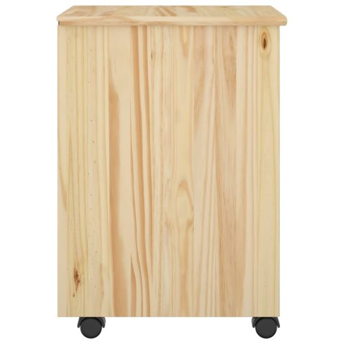 Плъзгащ кабинет Кафяво 34 x 39 x 56 см Масивна боровина