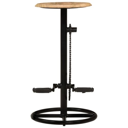 Бар столове, 2 бр, мангово дърво масив