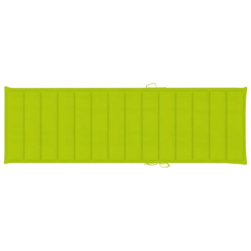 Градински шезлонг с шалте, акациево дърво масив