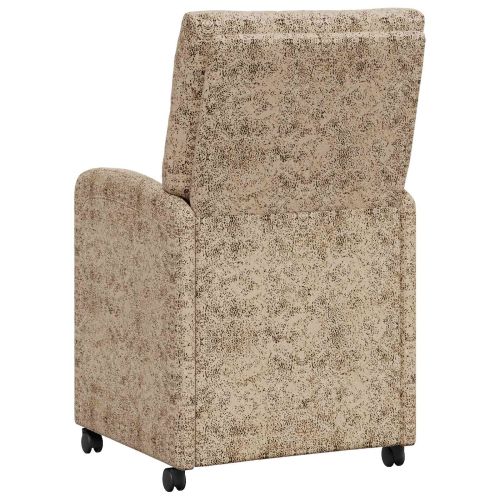 Столове с Колела с колела 2 pcs Светлосиво 58 x 67 x 97 см