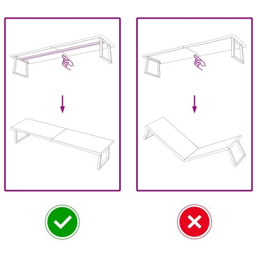 Стенен рафт, 220x60x(2-6) см, необработен масивен дъб