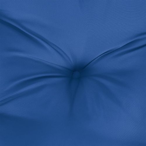 Възглавници за столове 2 бр сини 40x40x7 см Оксфорд плат