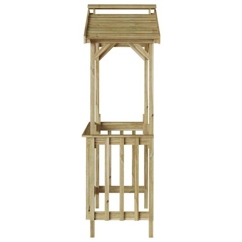 Навес за барбекю Импрегнирано борово дърво