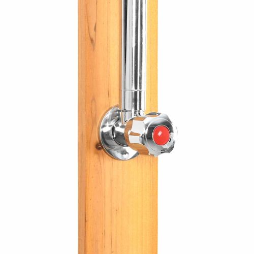 Дървен градински душ