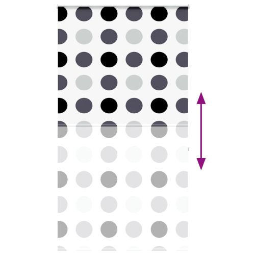 Ролетна щора за душ с касета 140x240 см Ширина на плата 136 см