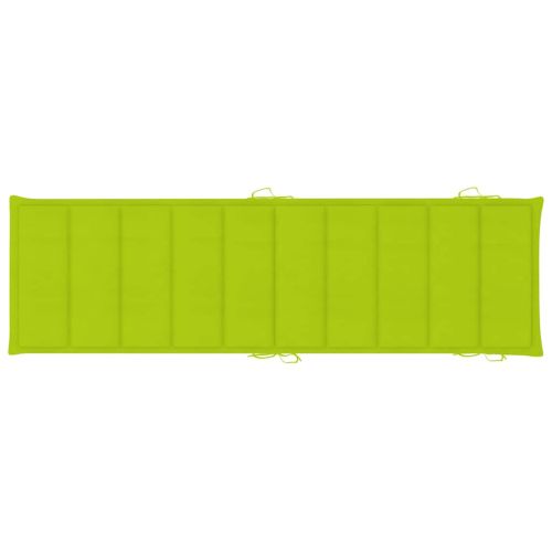 Люлеещ се шезлонг с шалте, тиково дърво масив