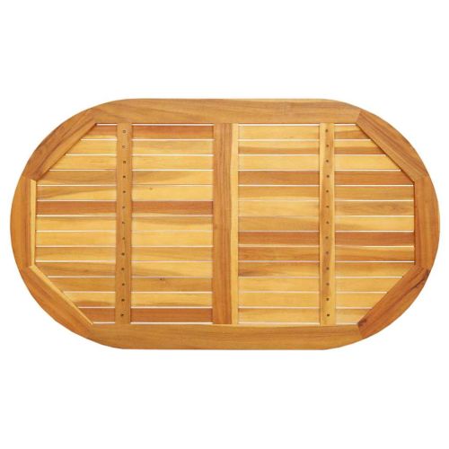 Топ за маса Натурален маслен 120 x 70 x 2 см