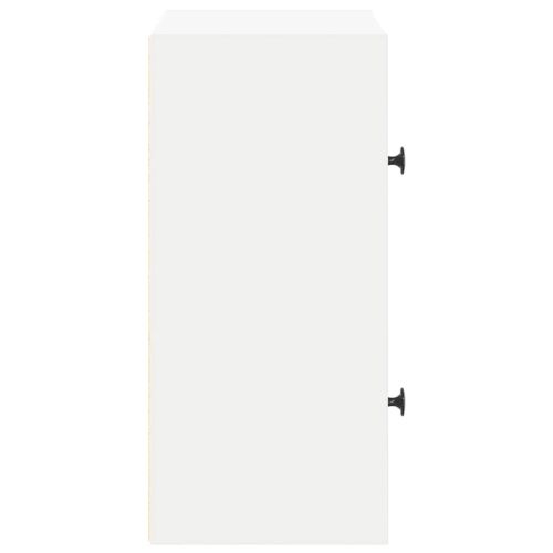 Библиотека, бяла, 40x24x52 см, инженерно дърво