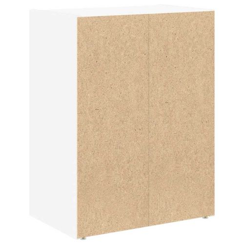 Библиотека, бяла, 40x24x52 см, инженерно дърво