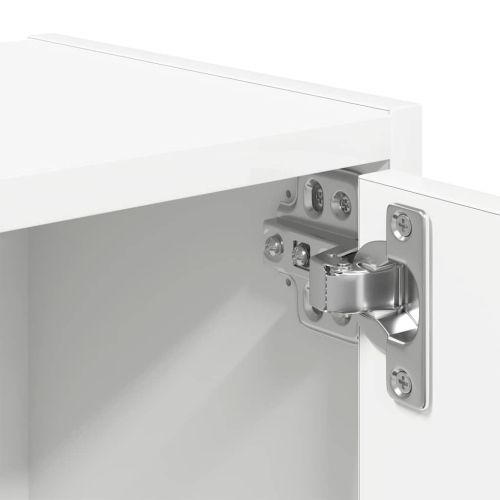 Библиотека, бяла, 40x24x52 см, инженерно дърво