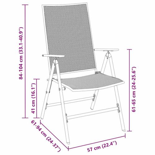 Комплект за хранене в градината 3 pcs Антрацит