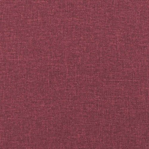 Стол реклайнер, виненочервен, текстил