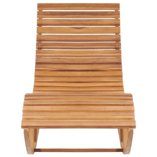 Шезлонг-люлка, тиково дърво масив