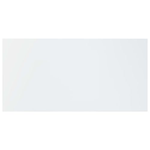 Рафтове за етажерка, 8 бр, бял гланц, 80x40x1,5 см, ПДЧ