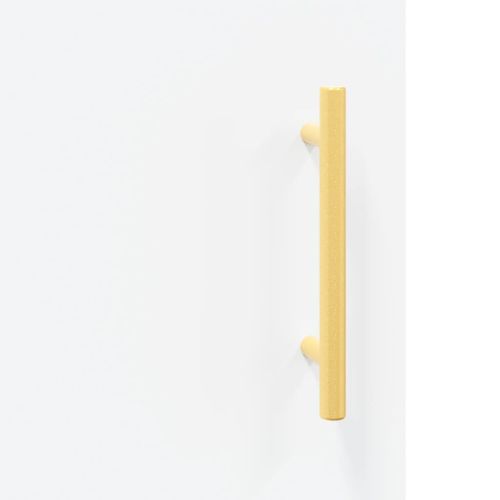 Сайдборд, бял, 100x36x60 см, инженерно дърво