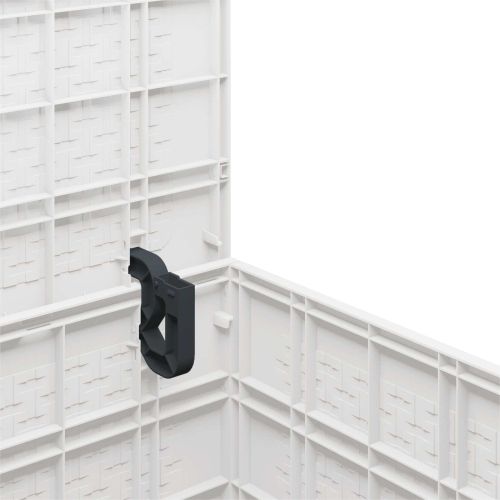 Кутия за съхранение Бяло 55 x 53 x 57 см Полипропилен