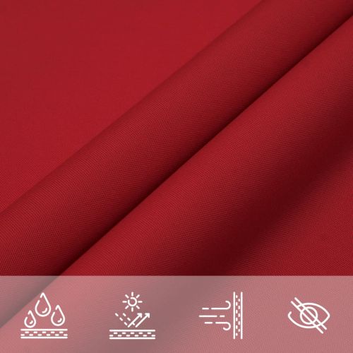 Платно-сенник, Оксфорд плат, триъгълно, 5x7x7 м, червено