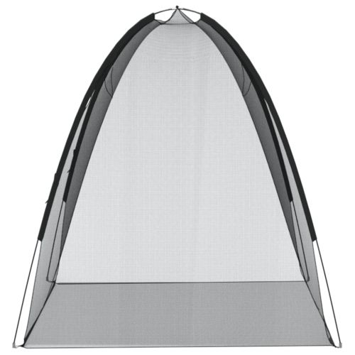 Мрежа против комари Монголия с врати 220 черна 200x120x130 см