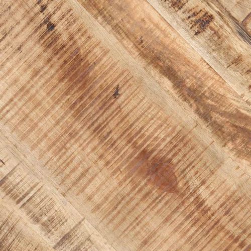 Маса за кафе, Ø68x43 см, грубо мангово дърво