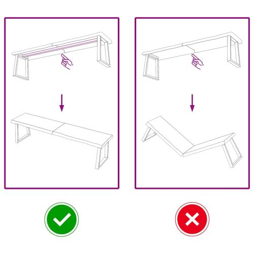 Стенен рафт светлокафяв 160x30x(2-4) см обработен масивен дъб