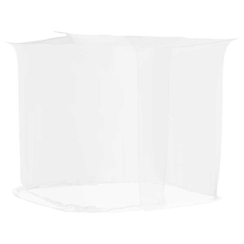 Висяща мрежа против комари 156 mesh бял 220x120x150 см