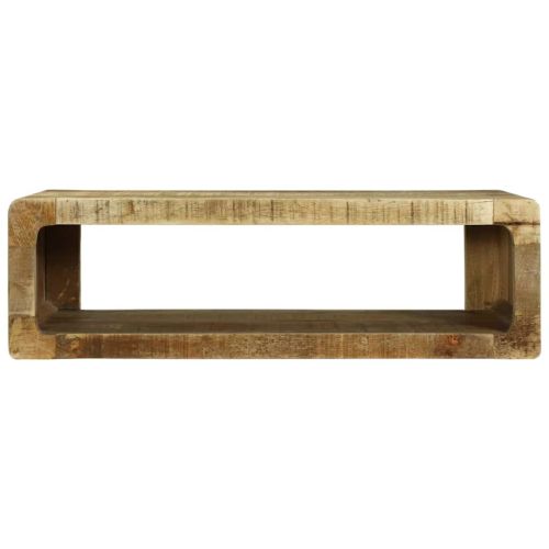 ТВ шкаф Кафяво 80 x 30 x 25 см Масивна дървесина от манго