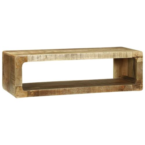 ТВ шкаф Кафяво 80 x 30 x 25 см Масивна дървесина от манго