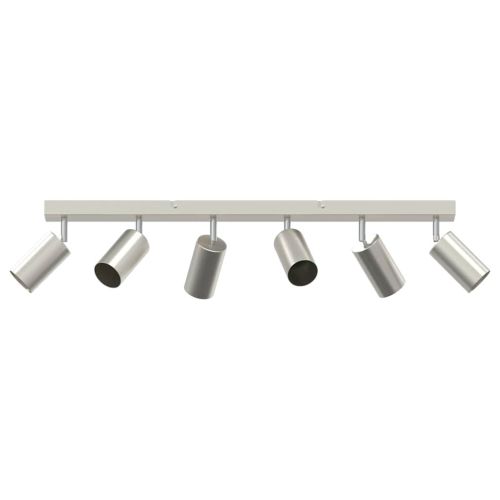 Таванен спот с прожектори Никел 73 x 6 x 16 см Метал