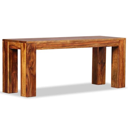 Пейка, акациева дървесина масив, 110х35х45 см