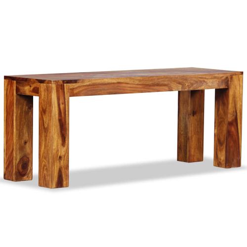 Пейка, акациева дървесина масив, 110х35х45 см