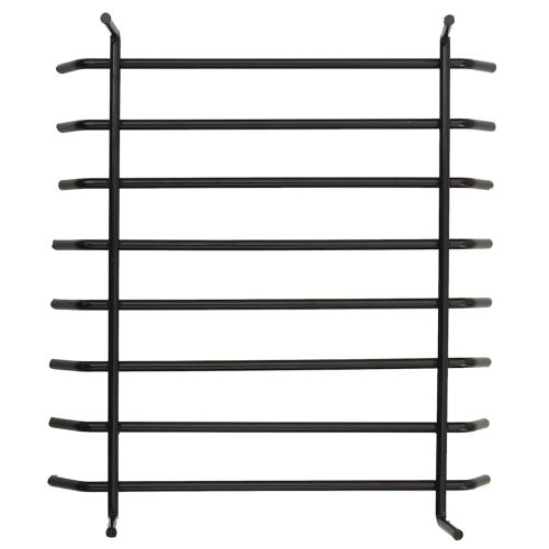 Градинска печка с ръжен, 38x38x122 см, стомана