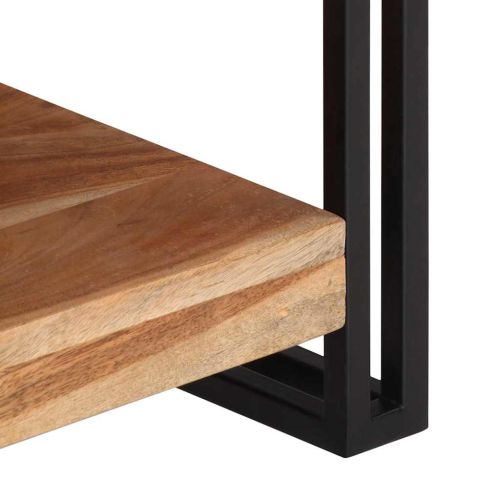 ТВ шкаф, 120x30x40 см, акациево дърво масив