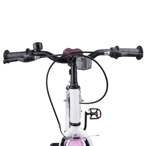 Детски Велосипед 18 инча за 5-7 години Светло розово