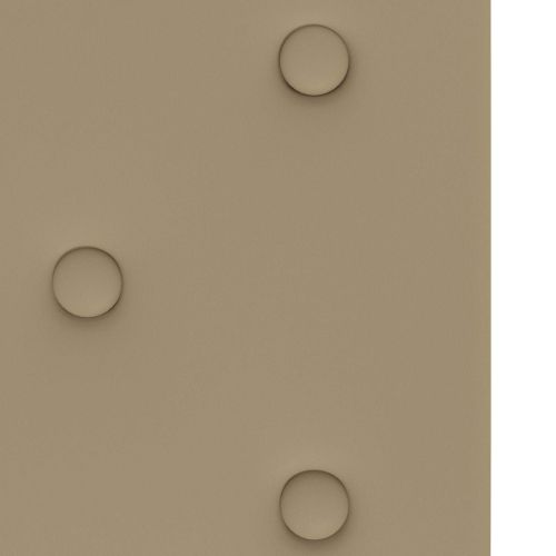 Стенно табло за легло 12 pcs Капучино 90 x 30 cm Изкуствена