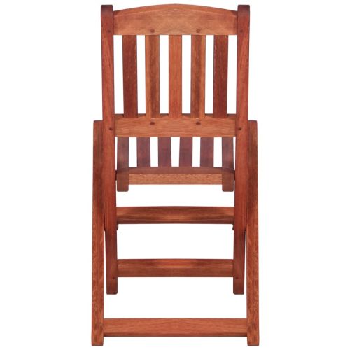 Детски трапезни столове 2 бр масивно евкалиптово дърво