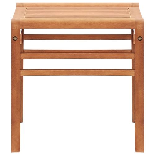 Градинска пейка, 64 cм, евкалиптово дърво масив