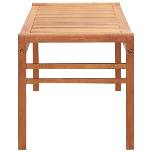 3-местна градинска пейка, 150 cм, евкалиптово дърво масив